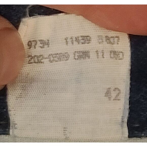 Lee Mens Jeans Dark Wash Straight Fit Size 40x34 Cotton Denim - Picture 8 of 8